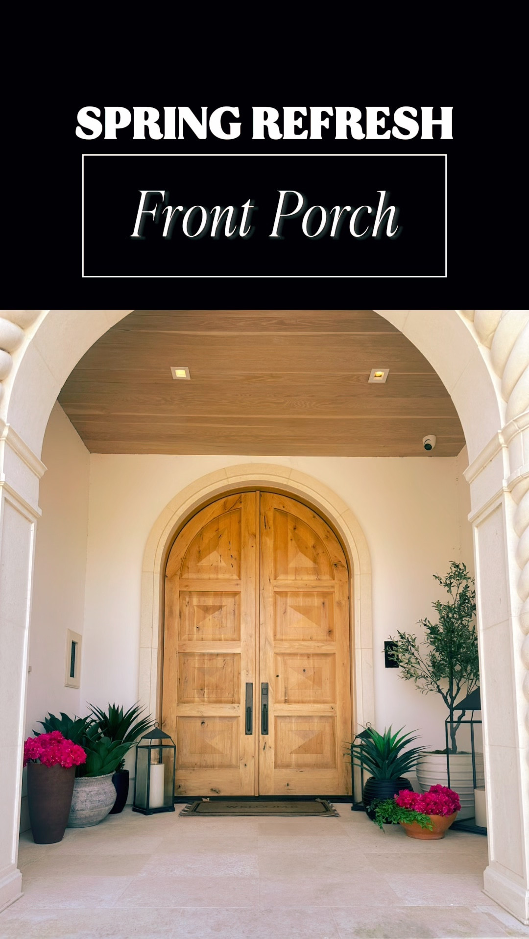 Here’s my easy Front Porch Spring Refresh! I love collecting different pots I find along the way and adding them to my front porch! All of these faux plants look so real, too! 

#LTKWatchNow #LTKFindsUnder100 #LTKHome
