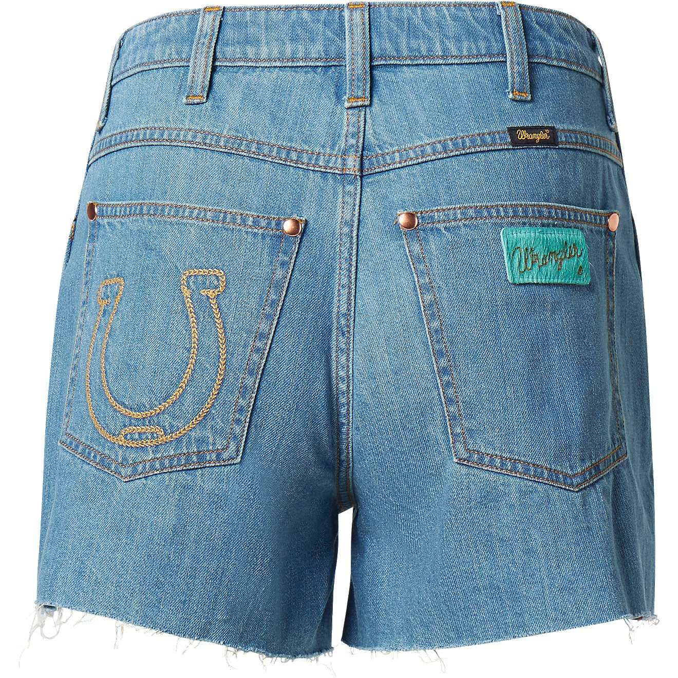 Wrangler Women's Lainey Wilson Embroidered Shorts 3.5 in | Academy Sports + Outdoors