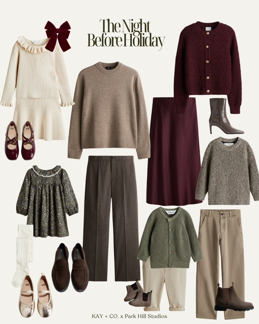 What to Wear -  Family Holiday No. 1

#LTKcanada #LTKfamily #LTKholiday