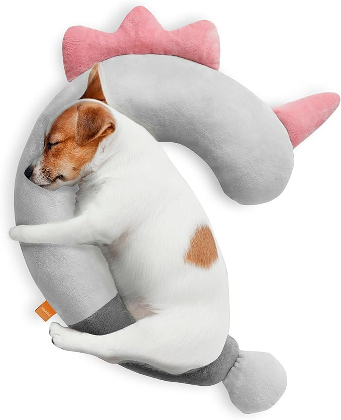 Dog Pillow - Soft Neck Pillows for Dogs, Washable Dog Calming Pillow for Better Sleep, Reduces An... | Amazon (US)