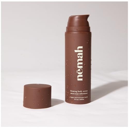 Nemah - Firming Body Serum - Hydrates, Sculpts, and Tightens with Oat Extract, Ashwagandha, and Coconut Extract - Lightweight & Fast-Absorbing, Vegan & Cruelty Free - 5 oz. | Amazon (US)