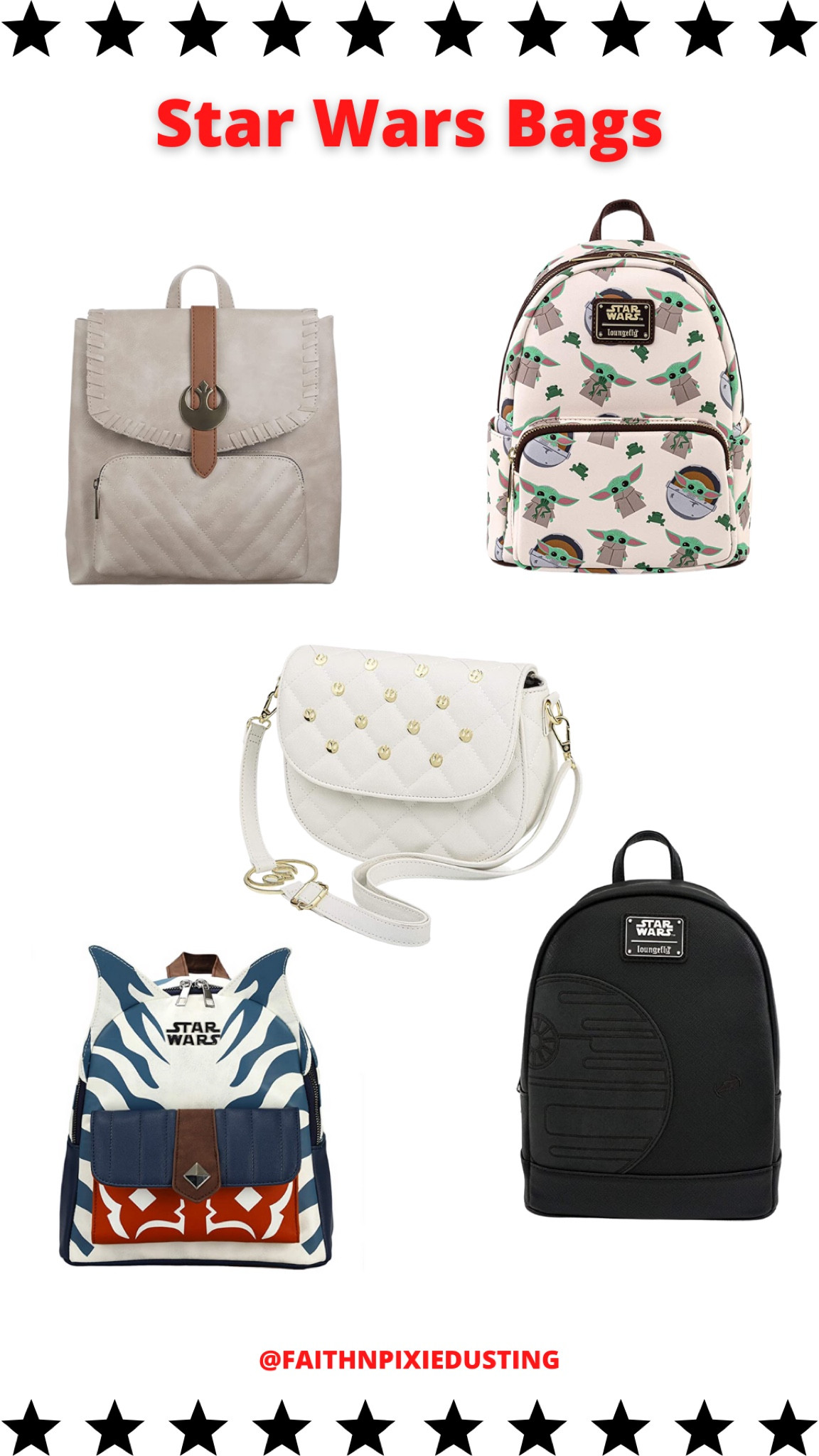 Star Wars Bags #starwars #loungefly 

#LTKU #LTKunder100 #LTKtravel