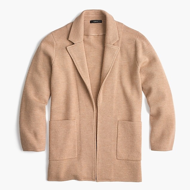 Open-front sweater-blazer | J.Crew US