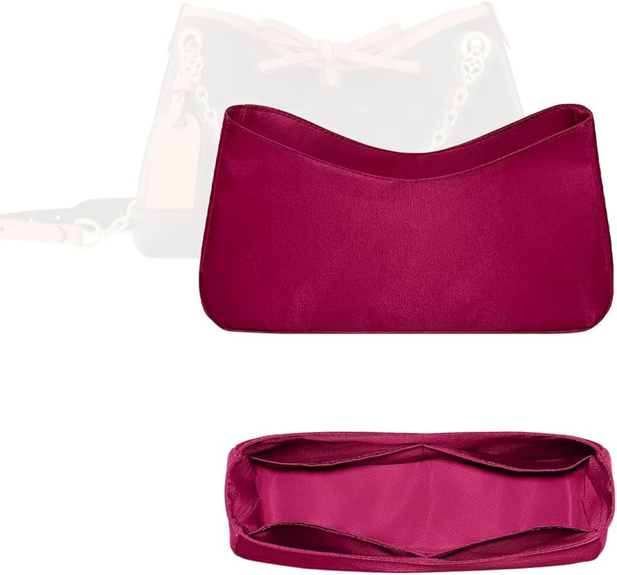 Purse Organizer Insert, Slim Inside Storage Bag Fit for LV Carryall BB Handbag Nylon Lightweight ... | Amazon (US)