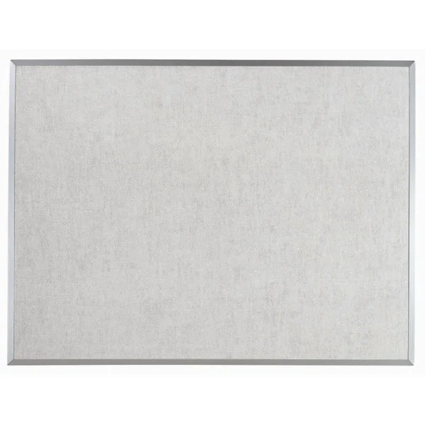 Burlap Weave Wall Mounted Bulletin Board | Wayfair North America