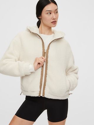 Womens / TopsGapFit Sherpa Jacket | Gap (CA)