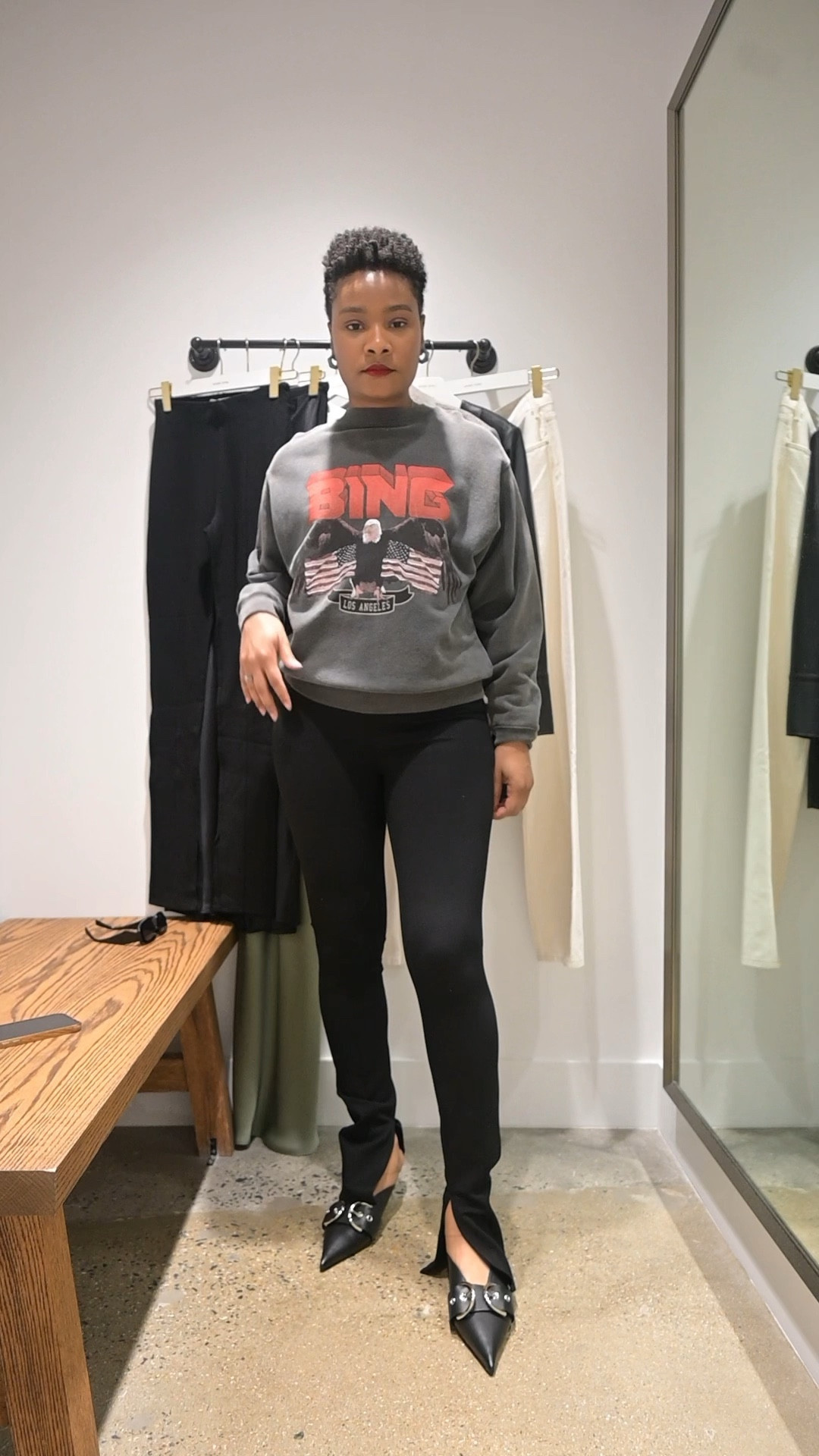 I never compromise on comfort! These pants are super stretchy but I’d suggest sizing up. 

#falloutfit #aninebing 

#LTKSeasonal #LTKVideo #LTKCon