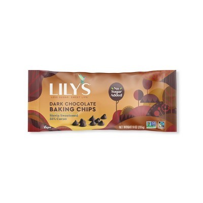 Lily's Dark Chocolate Baking Chips - 9oz | Target