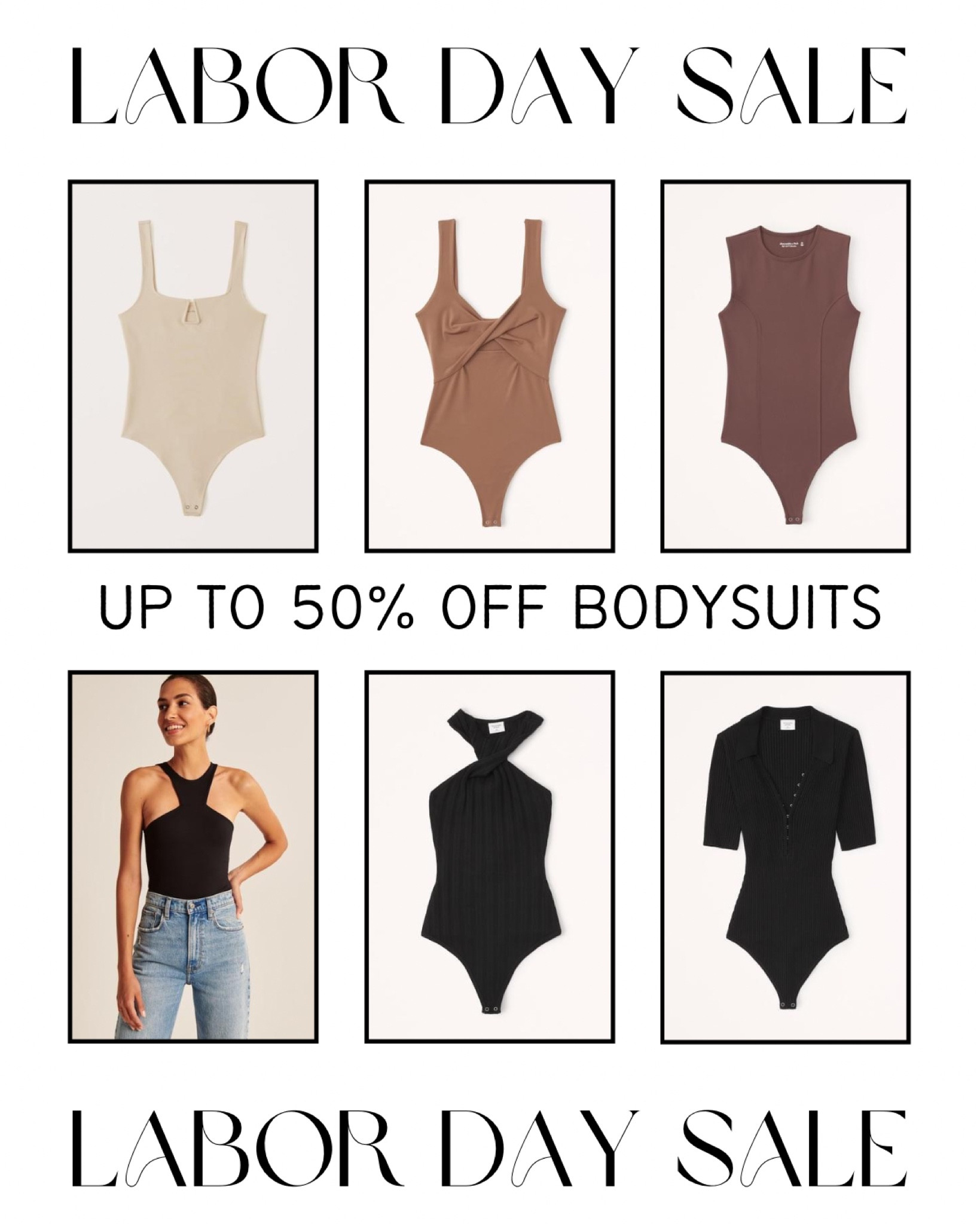 Labor Day Sale | Abercrombie | A&F | Fall transitional bodysuits 🍂

#LTKunder50 #LTKsalealert