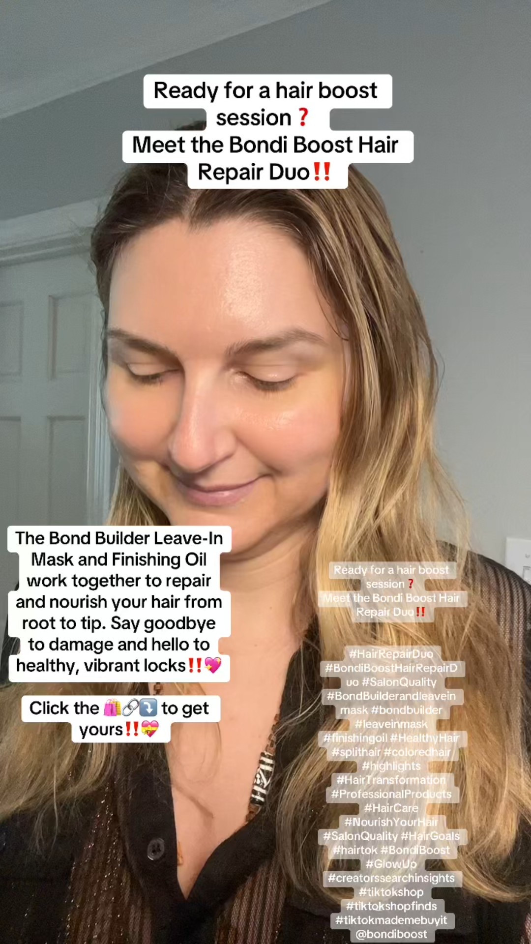 Bondi Boost Hair Repair Duo- Bond builder+leave-in mask and finishing oil

Revitalize Your Hair with Bondi Boost! 🌊✨

Ready for a hair boost session❓
Meet the Bondi Boost Hair Repair Duo‼️

Our Bond Builder Leave-In Mask and Finishing Oil work together to repair and nourish your hair from root to tip. Say goodbye to damage and hello to healthy, vibrant locks‼️💖

Click the images ⤵️ to get yours and explore complementary products‼️💝

#HairRepairDuo #HairRepair #BondiBoostHairRepairDuo #SalonQuality  #BondBuilderandleaveinmask #bondbuilder #leaveinmask #finishingoil #HealthyHair #splithair #coloredhair #highlights #HairTransformation #ProfessionalProducts #HairCare #NourishYourHair #SalonQuality #HairGoals  #BondiBoost #GlowUp @bondiboost

#LTKBeauty #LTKOver40 #LTKFindsUnder50