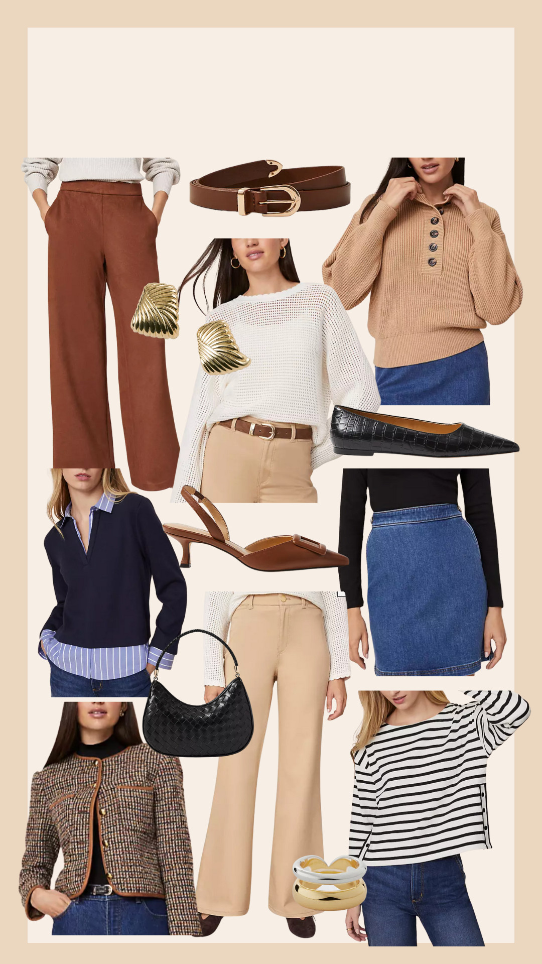 Ann Taylor pieces that I'm loving🤎 

 #LTKStyleTip