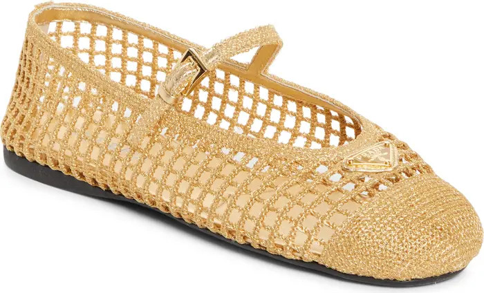 Crochet Mary Jane Flat (Women) | Nordstrom
