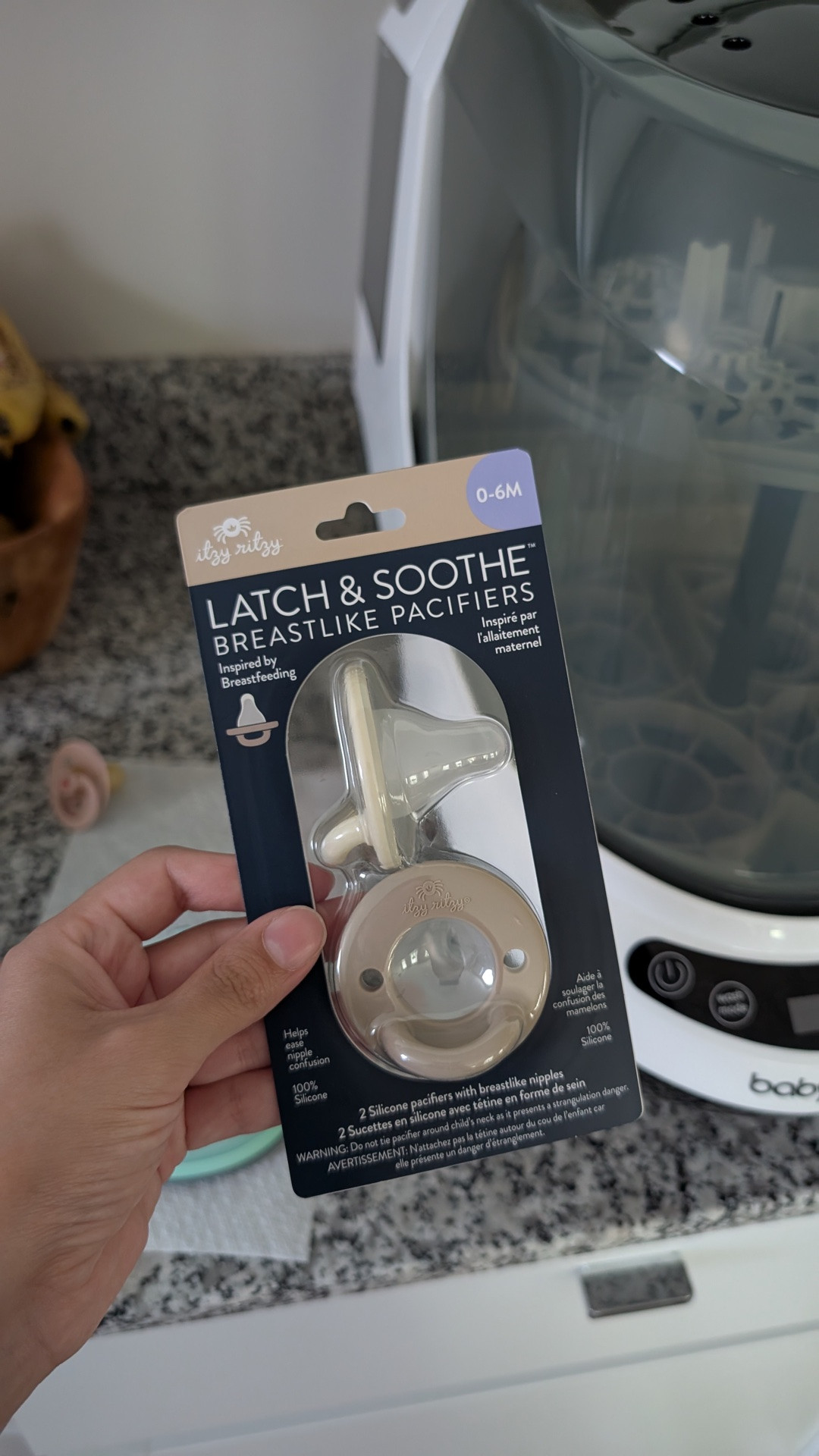 Itzy ritzy latch and soothe pacifier 
@Itzy Ritzy

#LTKmomlife #LTKBaby