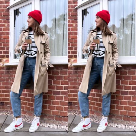 ❤️Add a pop of colour! ❤️

Autumn outfit idea!!

Make an otherwise boring outfit more fun and interesting by adding a pop of colour. 

Don’t be afraid of it!! 

And yep I’m sooooo here for hat season!! 

They hide a multitude of sins but yet again make me look like I’ve made an effort! 👏🏽. 😜


•

#mumoutfit #schoolrunvibes #autumnstyle #styletipsforwomen #schoolrunoutfit #fblogger
#autumnfashion #fallfashion #stylereel #autumnstyling #hmxme #stylereel #hmjeans  #fashionreel  #trenchcoatstyle  
#stylingreels #dailystyle #outfitofthedaybabe
#styledaily #waystowear #stripejumper #nikeblazers #beaniehat #styleinspo
#fashiongrammer #falloutfitideas #falloutfitinspo #fall2022trends 

#LTKunder50 #LTKSeasonal #LTKstyletip