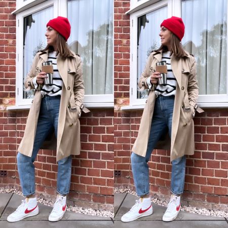 ❤️Add a pop of colour! ❤️

Autumn outfit idea!!

Make an otherwise boring outfit more fun and interesting by adding a pop of colour. 

Don’t be afraid of it!! 

And yep I’m sooooo here for hat season!! 

They hide a multitude of sins but yet again make me look like I’ve made an effort! 👏🏽. 😜


•

#mumoutfit #schoolrunvibes #autumnstyle #styletipsforwomen #schoolrunoutfit #fblogger
#autumnfashion #fallfashion #stylereel #autumnstyling #hmxme #stylereel #hmjeans  #fashionreel  #trenchcoatstyle  
#stylingreels #dailystyle #outfitofthedaybabe
#styledaily #waystowear #stripejumper #nikeblazers #beaniehat #styleinspo
#fashiongrammer #falloutfitideas #falloutfitinspo #fall2022trends 

#LTKunder50 #LTKSeasonal #LTKstyletip