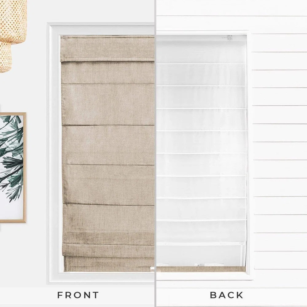 Winston Porter Light Filtering Roman Shade & Reviews | Wayfair | Wayfair North America