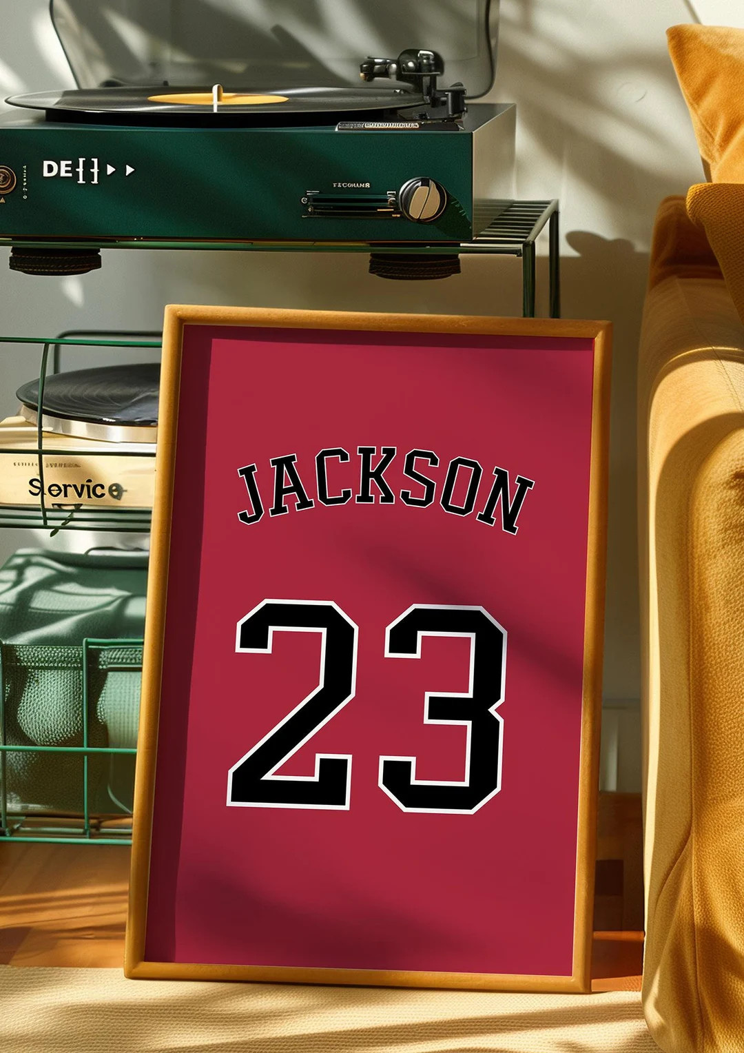 Any Color, Custom Jersey Poster, Personalized Jersey Art, Custom Basketball Number Print, Jersey ... | Etsy (US)