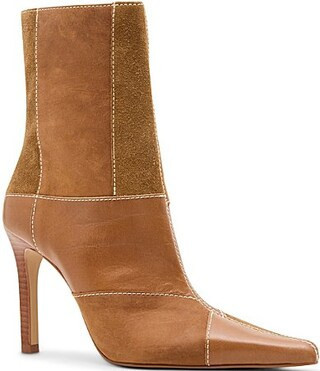Steve Madden Trial Leather Patchwork Booties -  8.5 | Dillard's