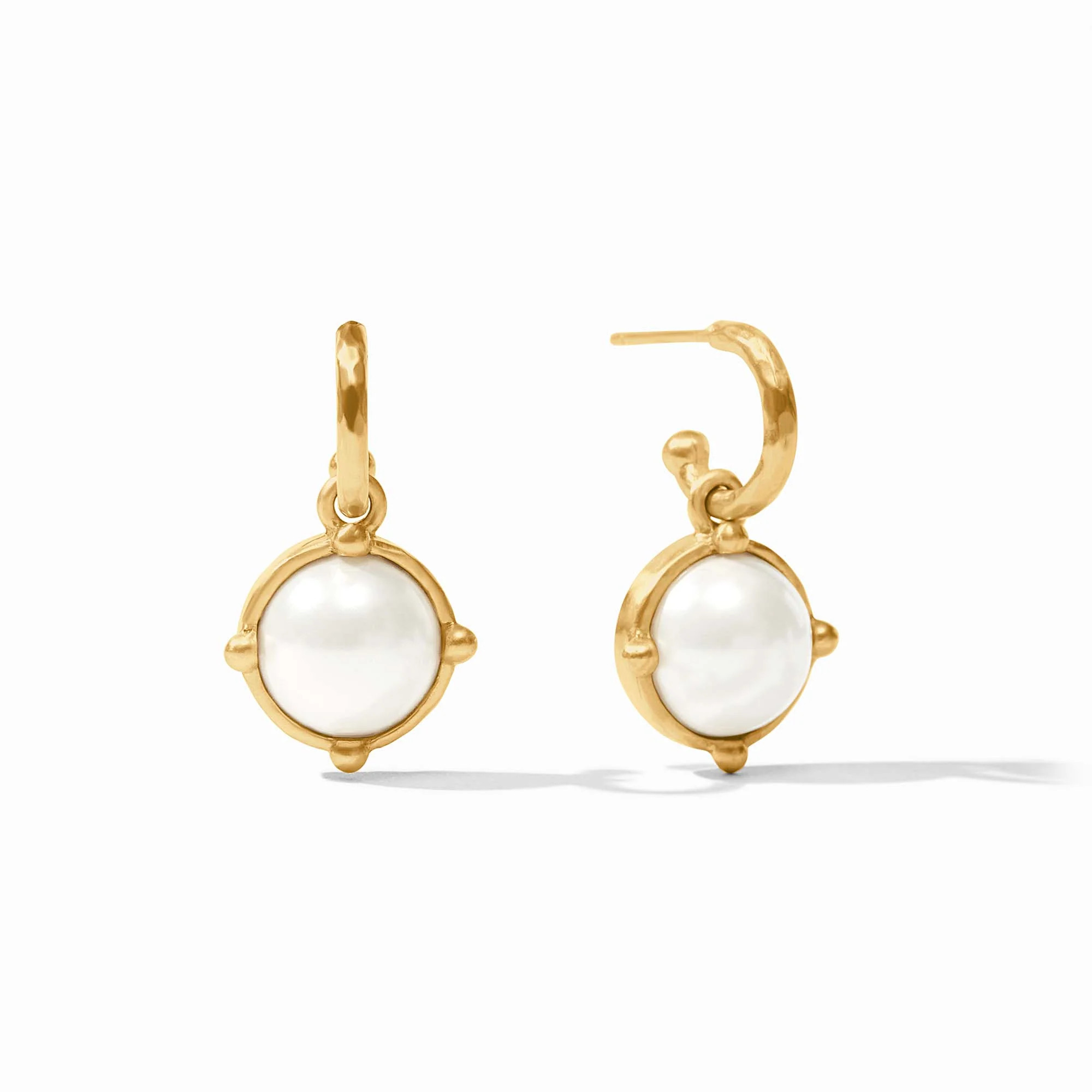 Honeybee Hoop & Charm Gold Earring | Julie Vos | Julie Vos