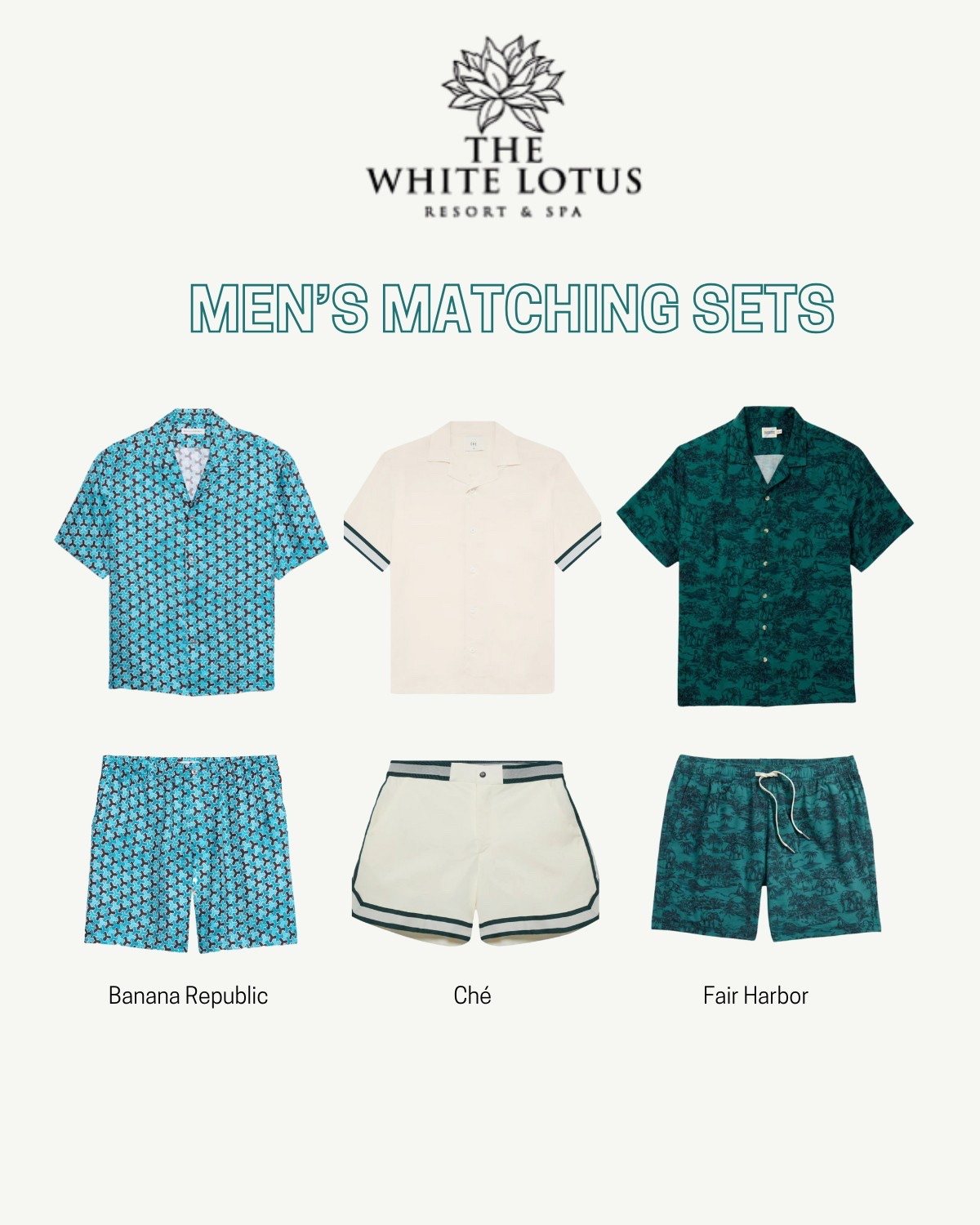 Serving resort-core realness—because nothing says ‘mysterious billionaire on vacation’ like a perfectly coordinated look. #WhiteLotusStyle #MensFashion #VacationMode

#LTKStyleTip #LTKMens #LTKSeasonal