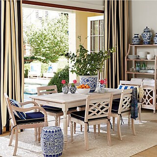 Marquette Performance Rug & High/Low Texture for Indoor/Outdoor Use | Ballard Designs, Inc.