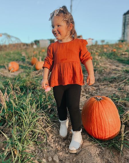 Toddler fall / old navy / old navy toddler / peplum top / leggings outfit / Chelsea boots / toddler boots / toddler fall clothes / pumpkin patch outfit 
 
Top 4T
Leggings 4T

#LTKkids #LTKshoecrush #LTKSeasonal