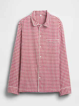 Adult Softest Flannel PJ Shirt | Gap (CA)
