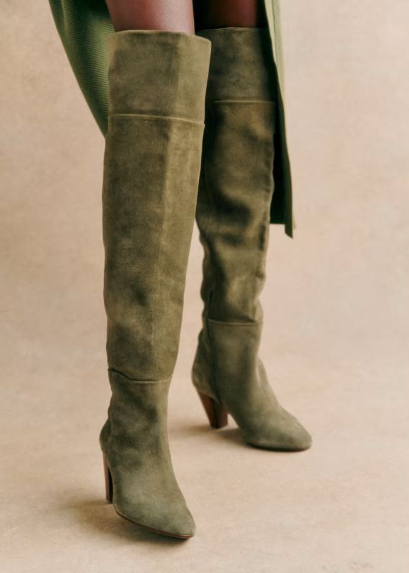 Colette Thigh High Boots | Sezane Paris