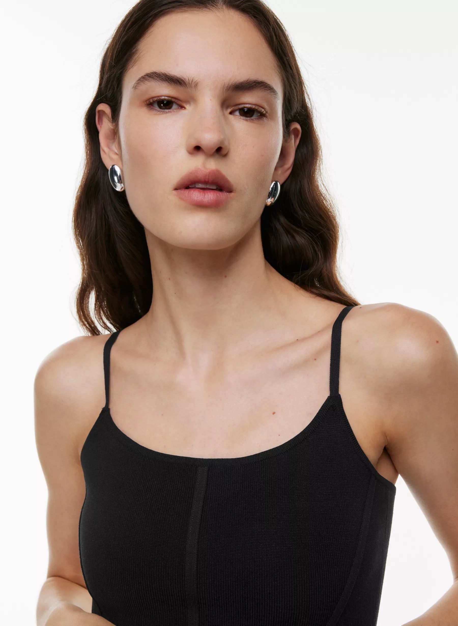 SCULPT KNIT BUSTIER CAMISOLE | Aritzia