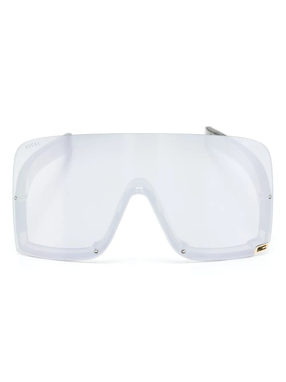 Gucci Eyewear mask-frame Sunglasses - Farfetch | Farfetch Global