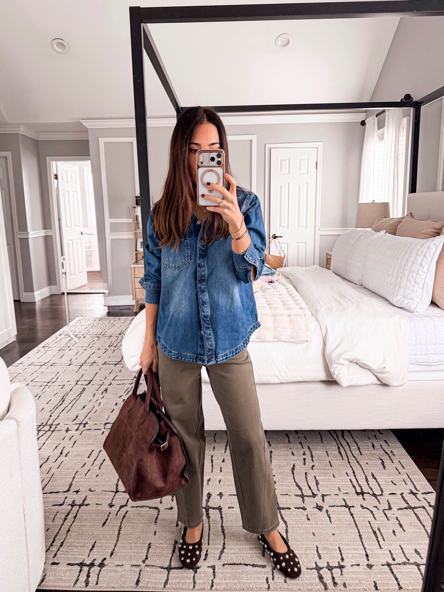 Best $26 denim shirt from Walmart. Wearing size xs. It’s thick and such great quality. Olive barrel jeans are under $24 and a must! Wearing size 0 

Follow my LTK @mrscasual on the @shop.LTK app to view this post and get my exclusive app-only content!

#LTKSeasonal #LTKOver40 #LTKFindsUnder50