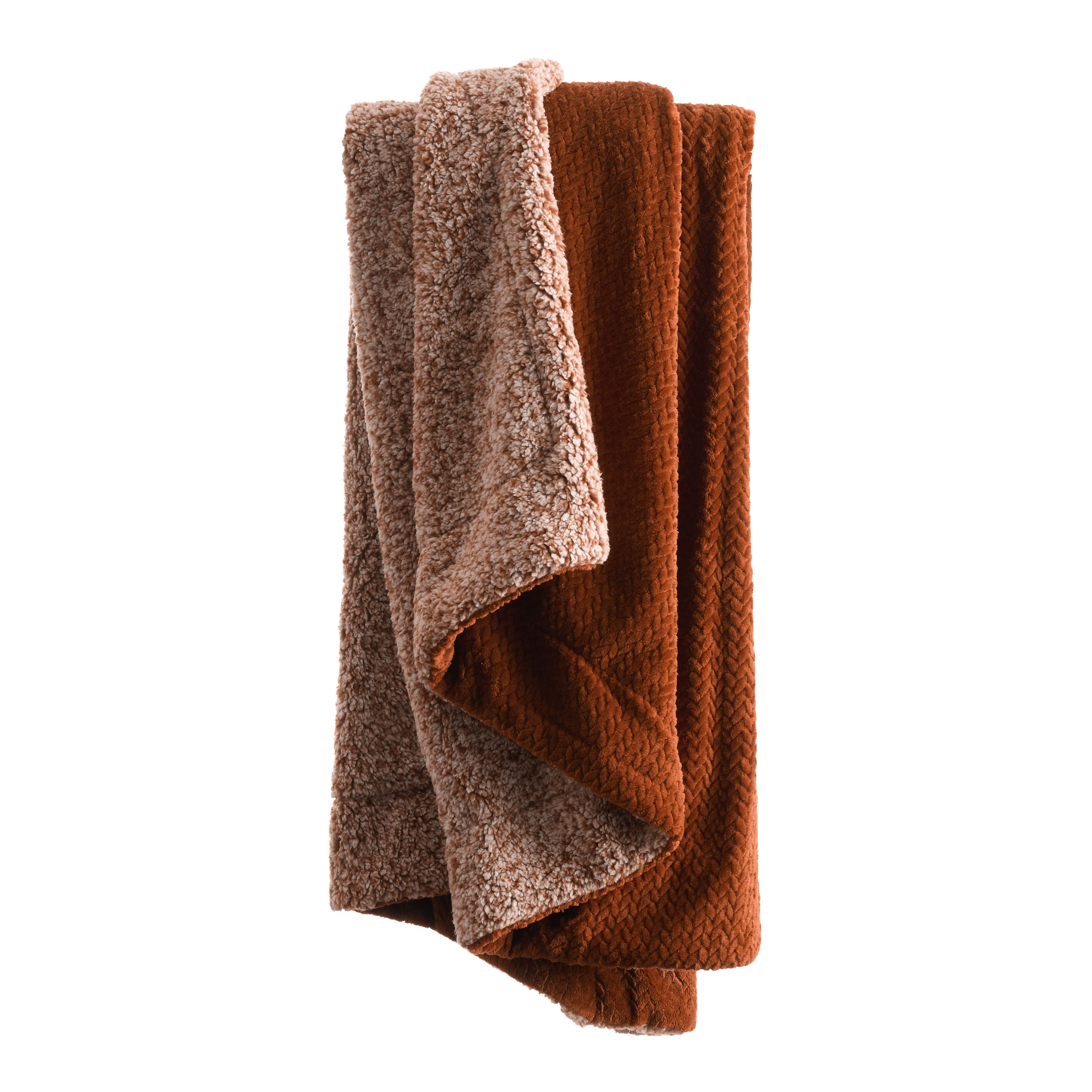 Soft Sherpa Throw Blanket | World Market