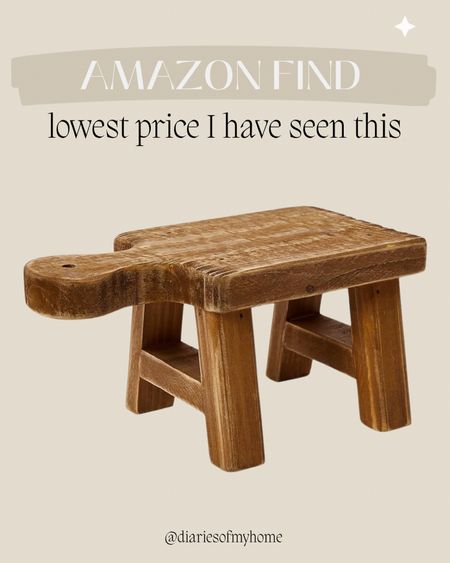 Amazon find at the lowest price I have seen! Under $9!!

#woodpedestal #amazonfind #amazonhome #founditonamazon #amazonshopping #bathroomdecor #entryway #bathroomfind #sinkdecor #sinkideas #forthehome #organicmodern #wood #woodtray #inspo #sale 

#LTKHome #LTKSeasonal #LTKFindsUnder50