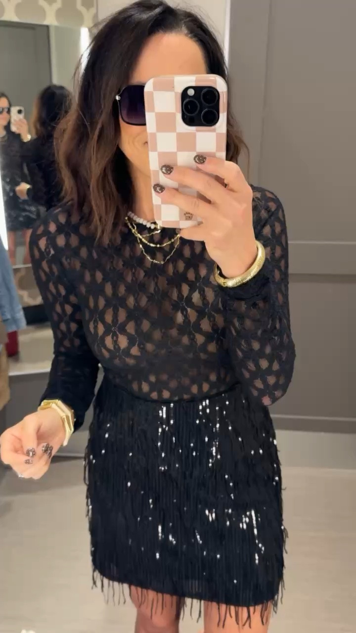 LOVE this top and skirt outfit from Target! The Target winter fashion new arrivals and here and they are so good yall! Aprilwilks VintagePickin Target fashion finds women’s target fashion Christmas party outfit ideas New Year’s Eve party outfit ideas viral target lace long sleeve top viral target sequins skirt target look for less 

#LTKSeasonal #LTKHoliday #LTKFindsUnder50