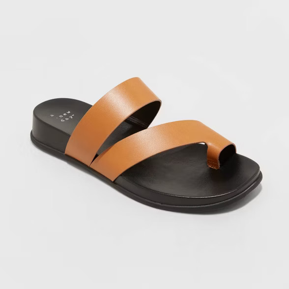 Women's Joelle Toe Ring Sandals - A New Day™ | Target