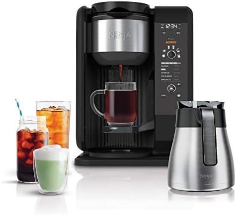 Ninja CP307 Hot and Cold Brewed System, Auto-iQ Tea and Coffee Maker with 6 Brew Sizes, 5 Brew Style | Amazon (US)