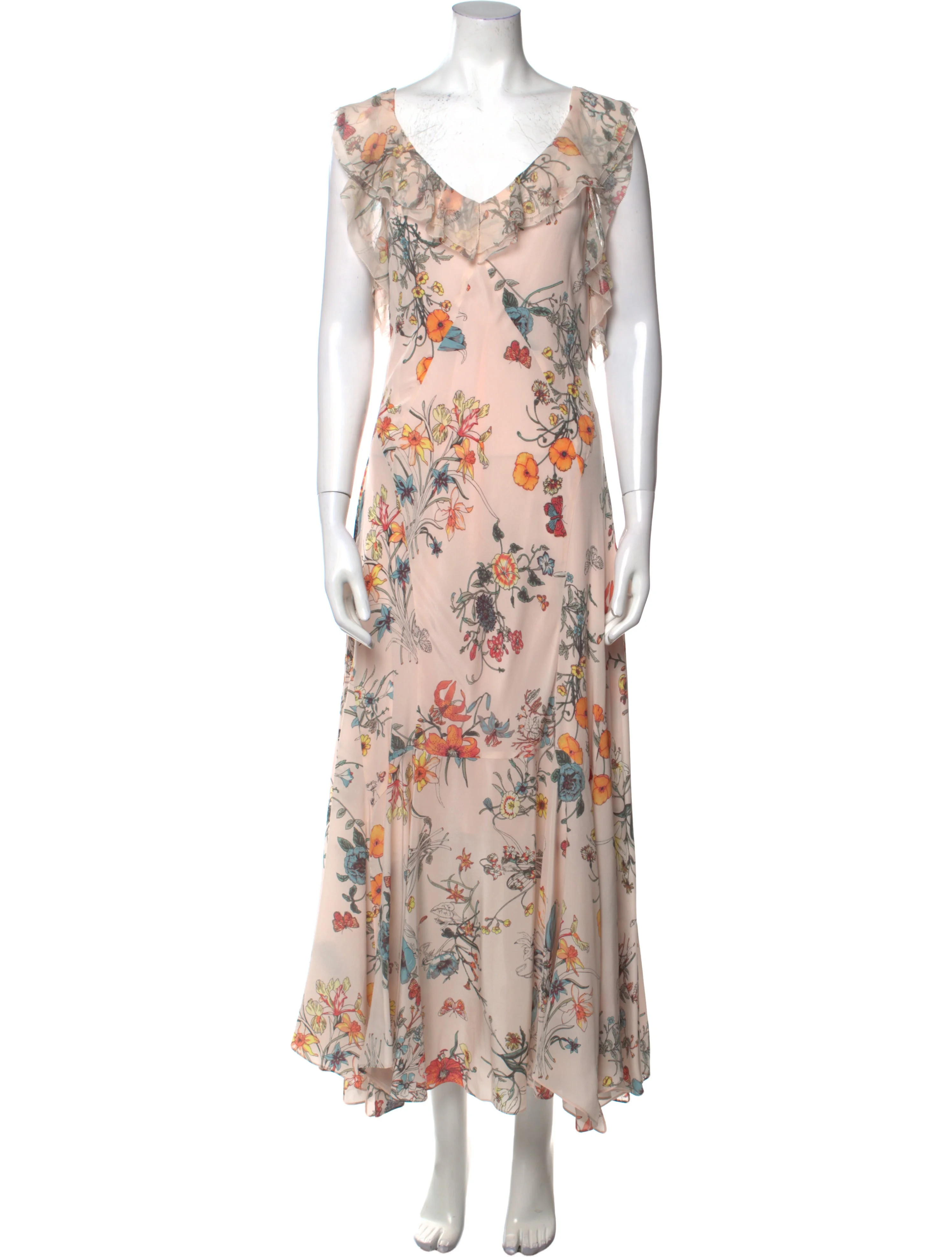 Silk Long Dress | The RealReal