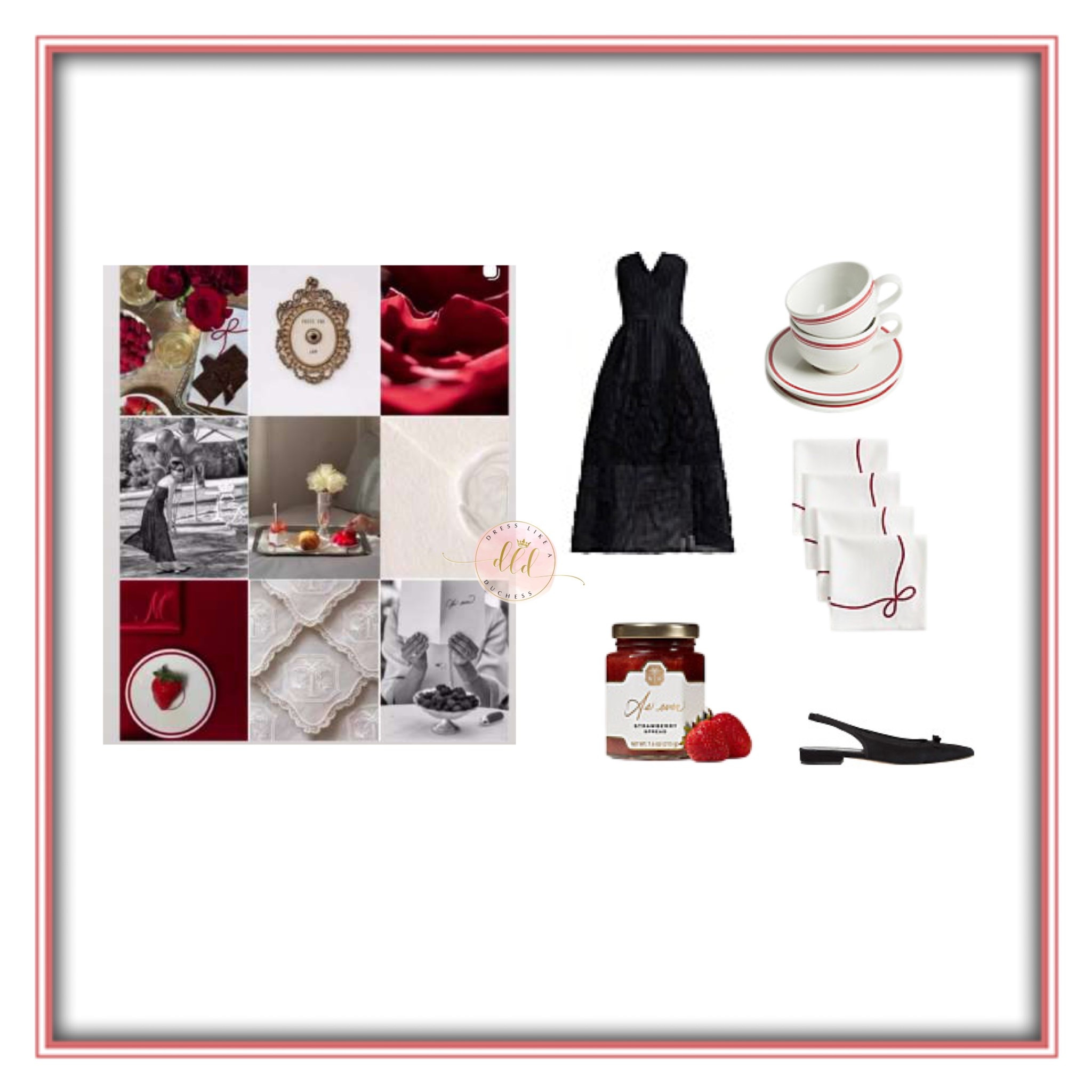 1/26/26 Meghan Markle As Ever Instagram with H&M Napkins + H&M cappuccino cups 