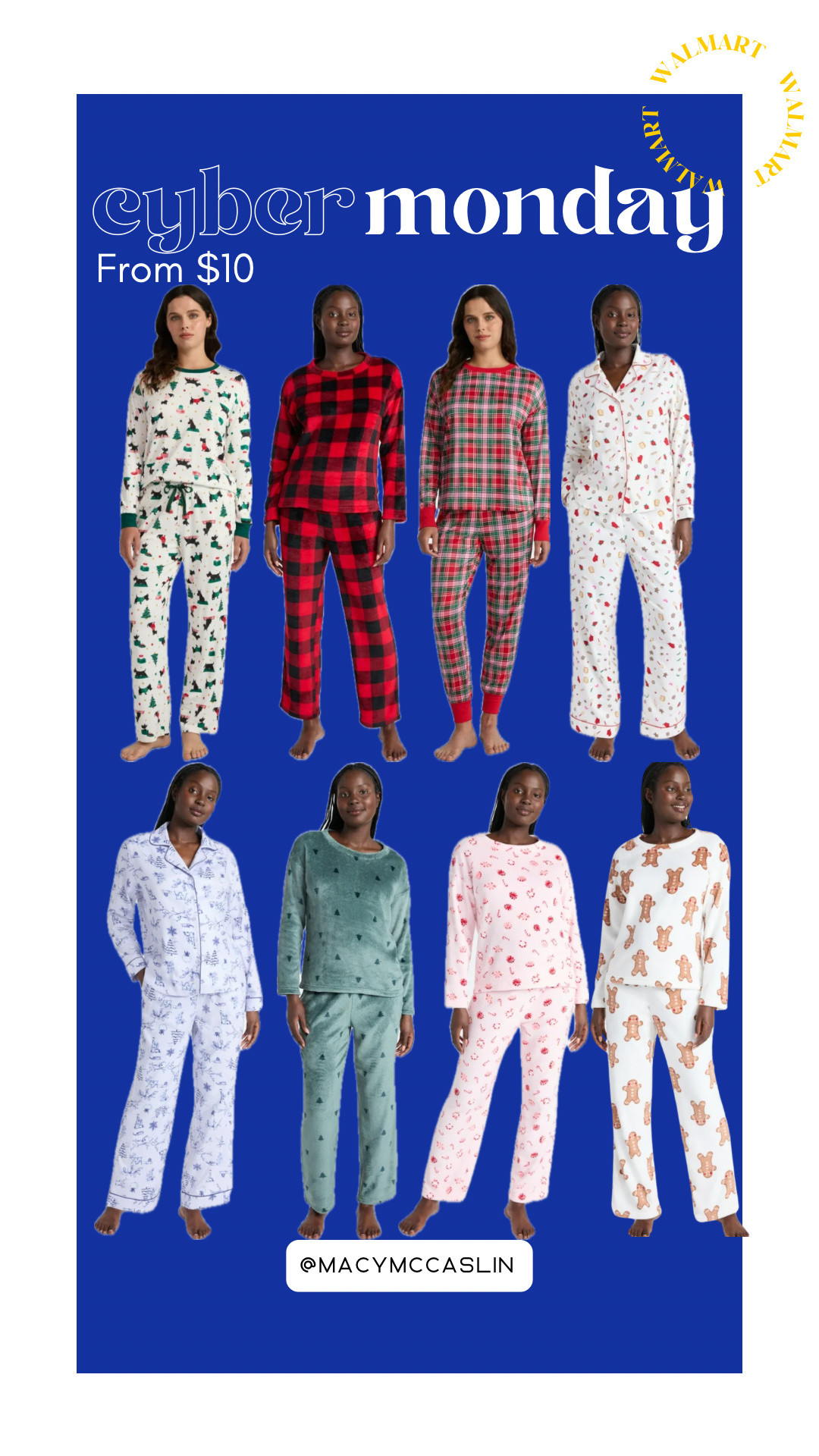 Walmart Cyber Monday Deal — pajamas starting at $10

Holiday, Christmas, pjs

#LTKSaleAlert #LTKHoliday #LTKCyberWeek