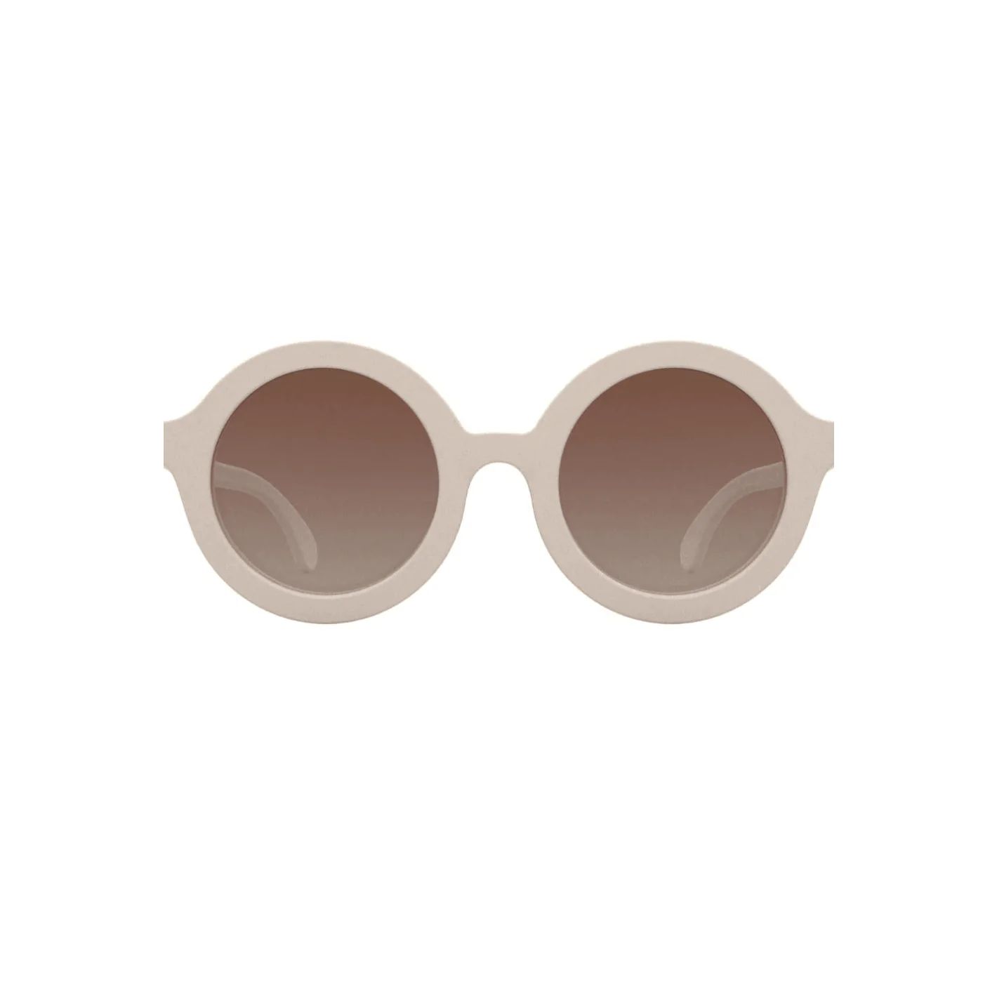 babiators cream euro round sunglasses | minnow