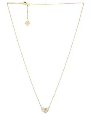 Ari Pave Crystal Heart Necklace
                    
                    Kendra Scott | Revolve Clothing (Global)