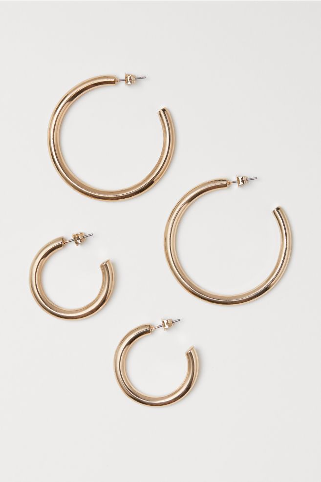 2 pairs earrings | H&M (UK, MY, IN, SG, PH, TW, HK)