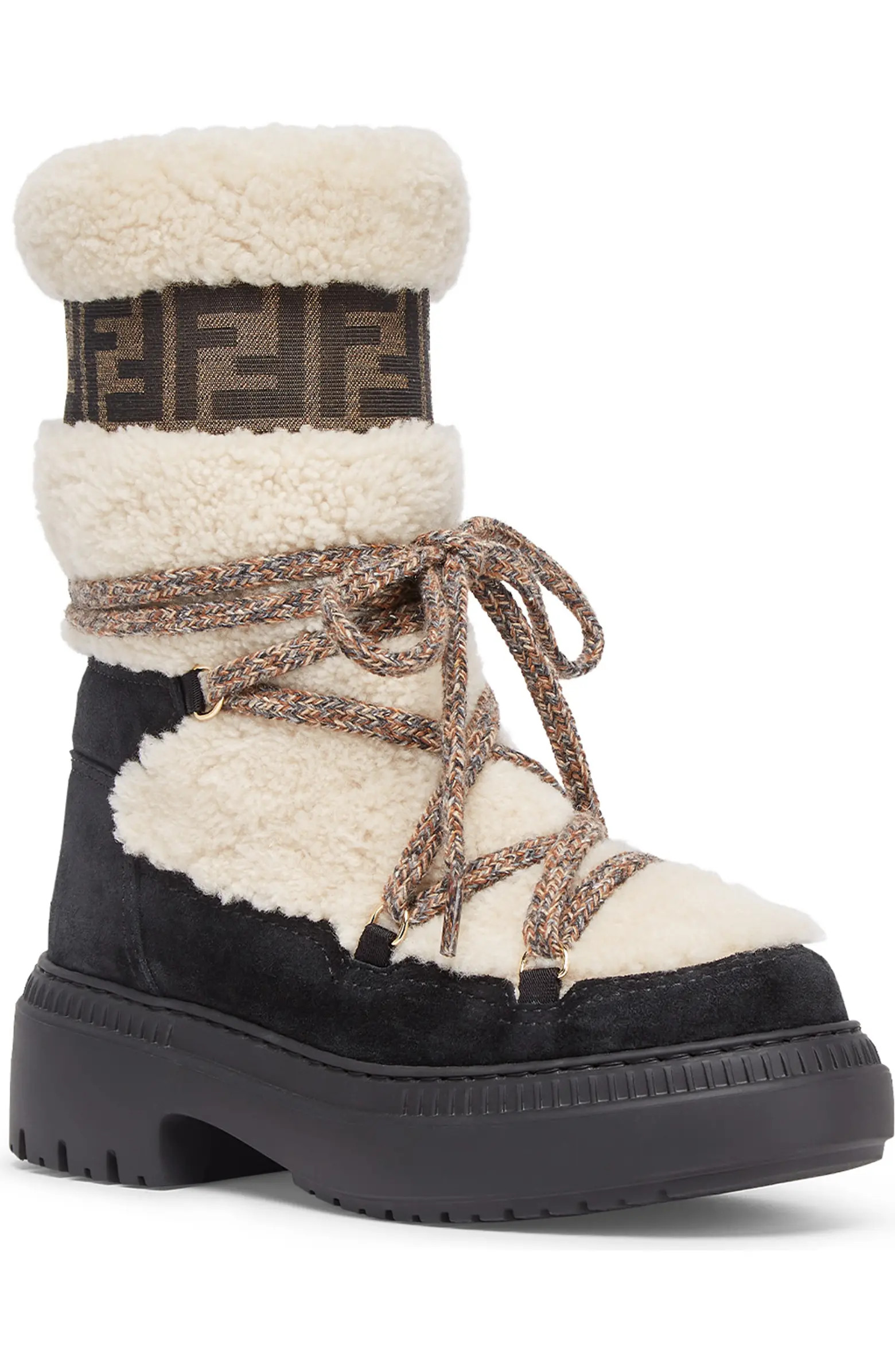 Fendi Après Chic Genuine Shearling Boot | Nordstrom | Nordstrom