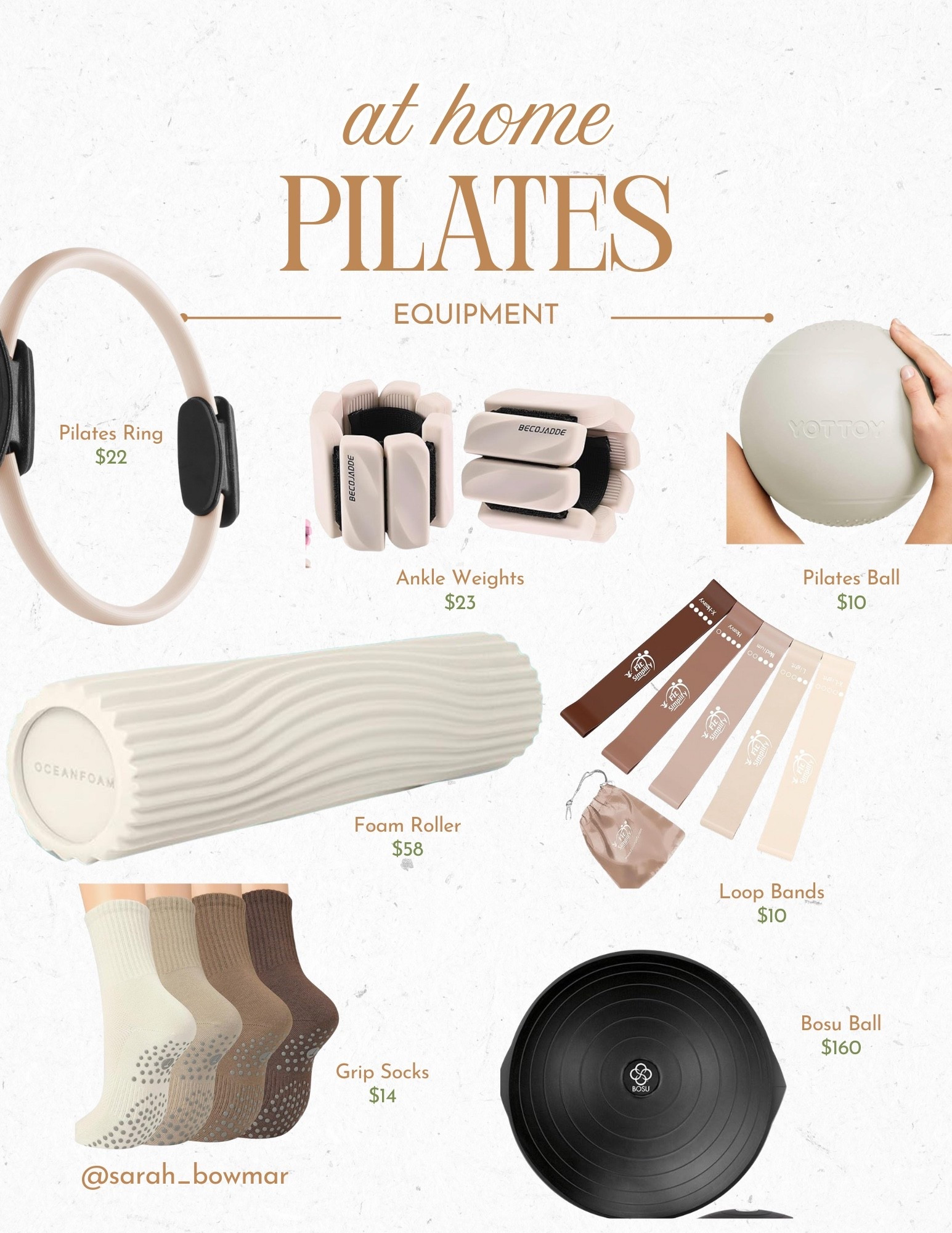 At home pilates equipment! 

#LTKfitnessgoals #LTKActive #LTKHome
