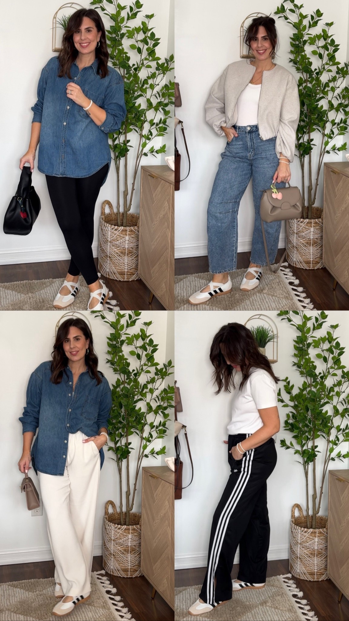 Outfits I’ll wear with adidas Mary Jane’s 

Denim shirt - size S/ colour 5 yrs
Adidas pants - M
Jeans - size 8
Lodge pant - birch/M/Regular 
White Tee - M
Red crewneck - M


#LTKcanada #LTKstyletip #LTKsummer