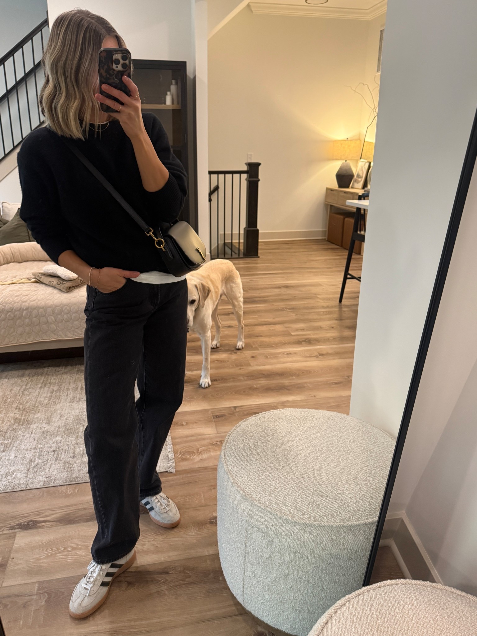 Wearing XS tee, small sweater, 25/regular jeans, sneakers tts 

#LTKFindsUnder100 #LTKOver40 #LTKStyleTip