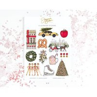 Christmas in New York Stickers/Travel Journal Stickers, Planner I Love York, Nyc Souvenir Sticker | Etsy (US)