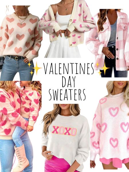 Valentines Day Amazon Sweaters 

#LTKstyletip #LTKSeasonal