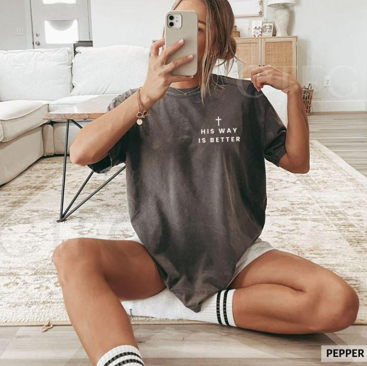 30% off!

Comfort Colors® His Way Is Better Christian Shirt Christian Merch Faith Gift for Teen Christianity Tee Womens Church Shirt Godly Shirt etsy shop his way is better Jesus Christian girl tshirt outfit idea casual faith based 

 #LTKSaleAlert