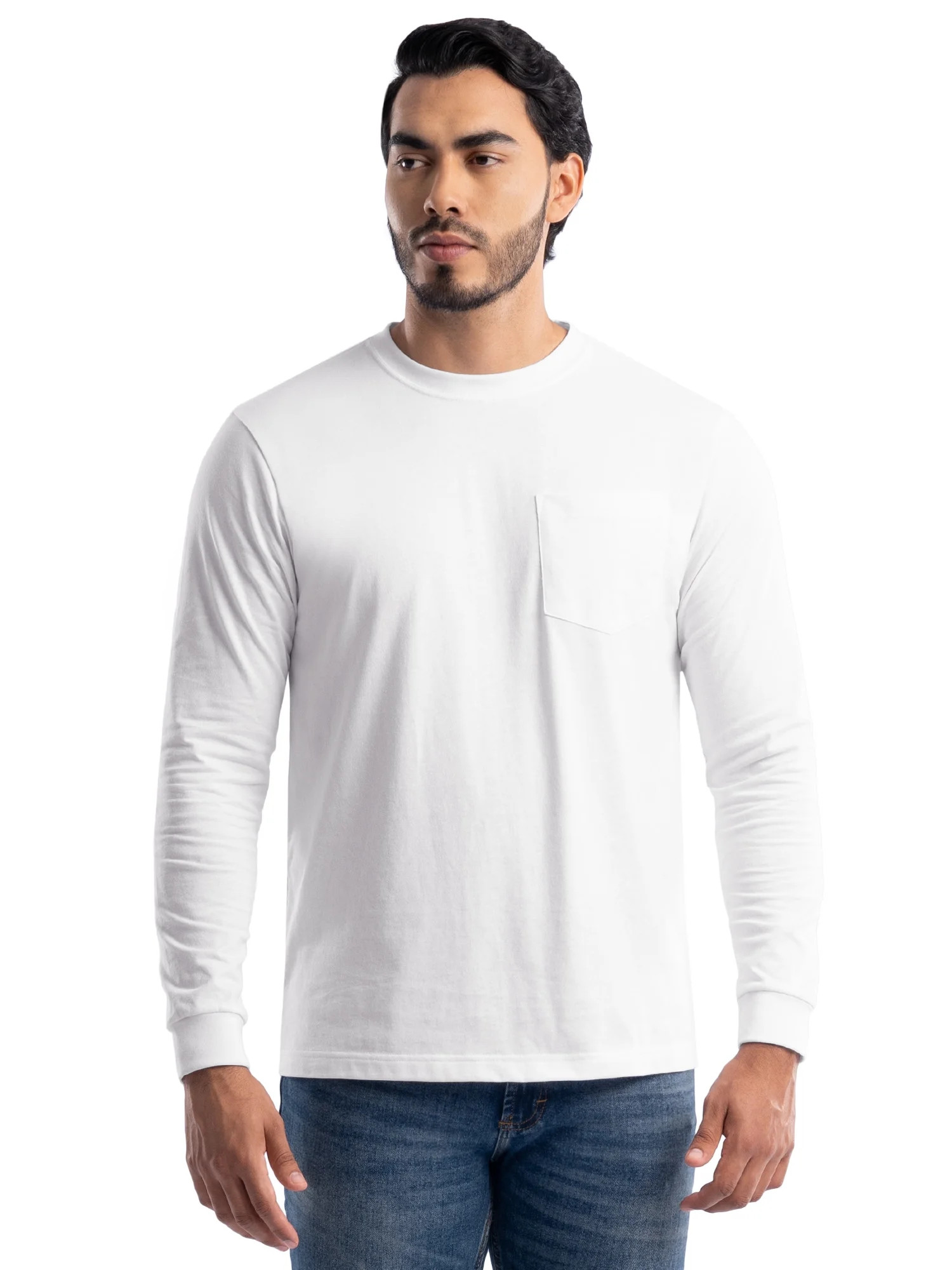 Brahma Workwear Mens Long Sleeve Core Tee, Sizes S-5XL and LT-4XLT | Walmart (US)